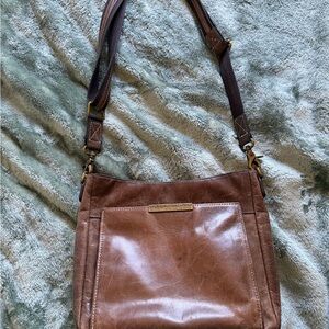 Gun Tote'n Mamas Slim X-Body RFID Concealed Carry Handbag - Vintage Brown